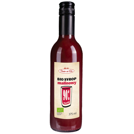 SYROP MALINOWY BIO 375 ml - PROSTO ZE WSI