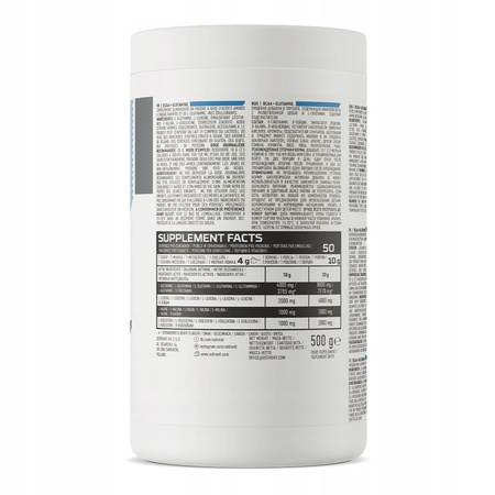 Powder multi-ingredient product BCAA + Glutamine 500 g orange