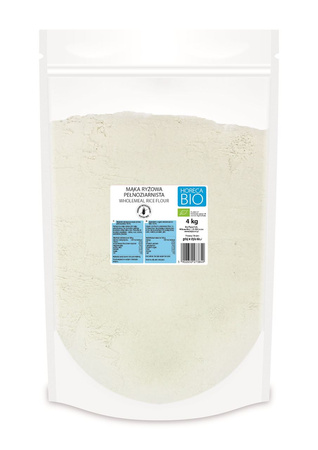 MĄKA RYŻOWA PEŁNOZIARNISTA BEZGLUTENOWA BIO 4 kg - HORECA (BIO PLANET)