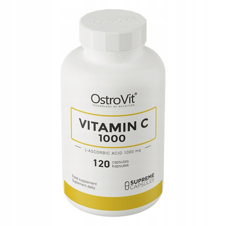 Dietary supplement Ostrovit Vitamin C 1000 mg 120 capsules