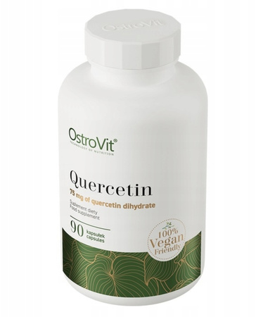 Dietary supplement OstroVit Quercetin VEGE 75 mg quercetin 90 capsules