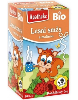 HERBATKA DLA DZIECI - OWOCE LEŚNE Z MALINĄ PO 9 MIESIĄCU BIO (20x2g)40g