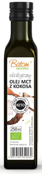 OLEJ KOKOSOWY MCT KETO BIO 250 ml - BATOM