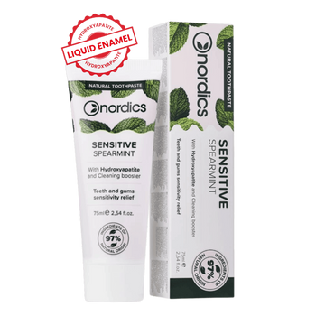 PASTA DO ZĘBÓW REMINERALIZUJĄCA SENSITIVE  75 ml - NORDICS