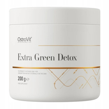 OstroVit Extra Green Detox powder 200 g SPIRULINA FIBER