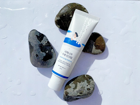 UV protection cream for face Round Lab Birch 50 SPF for day 50 ml