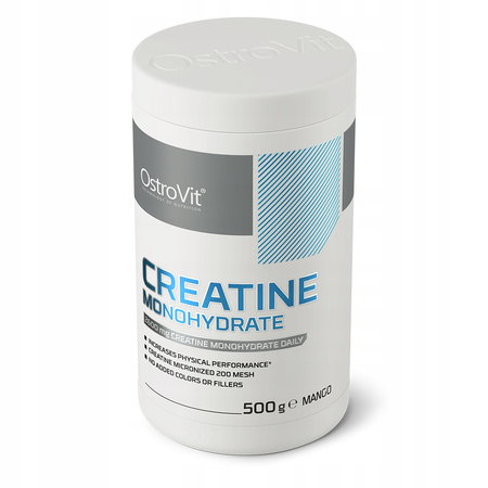 Creatine Monohydrate Ostrovit Mango Supports Muscle Mass Growth 500g