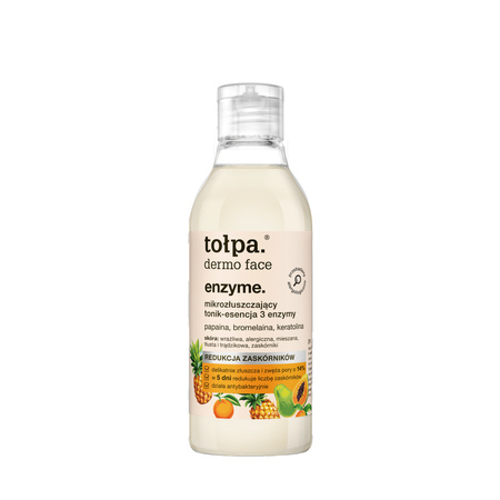 Tołpa dermo face sebio Mikrozłuszczający tonik-esencja 3 enzymy 200 ml
