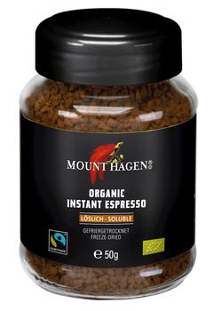 KAWA ROZPUSZCZALNA LIOFILIZOWANA ARABICA/ROBUSTA ESPRESSO FAIR TRADE 50g