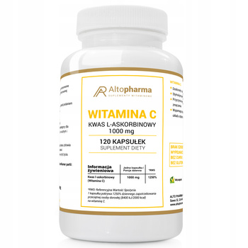 Diet supplement Alto Pharma Witamina C ascorbic acid capsules 120 pcs