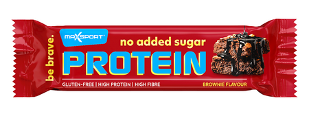 BATON PROTEINOWY BROWNIE BEZ DODATKU CUKRÓW BEZGLUTENOWY 40g