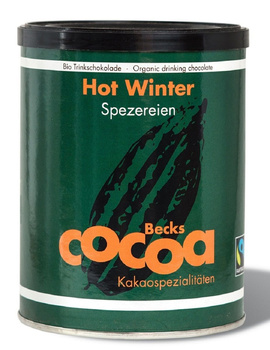 CZEKOLADA DO PICIA HOT WINTER FAIR TRADE BEZGLUTENOWA BIO250g - BECKS COCOA