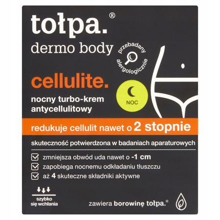 Tołpa dermo body cellulite Nocny turbo-krem antycellulitowy 250 ml