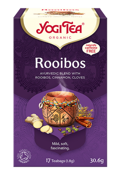 HERBATKA ROOIBOS Z CYNAMONEM I GOŹDZIKAMI BIO (17x1,8g) 30,6g  YOGI TEA
