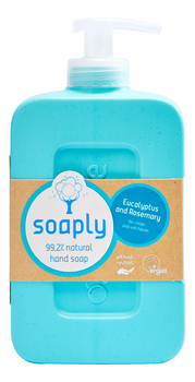 MYDŁO W PŁYNIE EUKALIPTUS I ROZMARYN 300 ml - SOAPLY