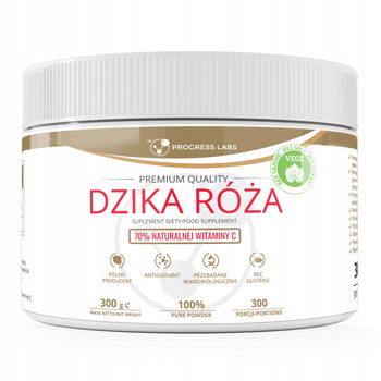 Diet supplement Progress Labs Dzika Róża rosehip powder 300 g