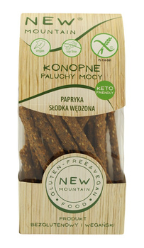 PALUCHY MOCY KONOPNE Z PAPRYKĄ SŁODKĄ WĘDZONĄ BEZGLUTENOWE 200 g