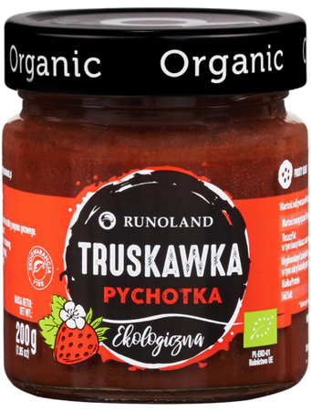 PYCHOTKA TRUSKAWKA BIO 200 g - RUNOLAND