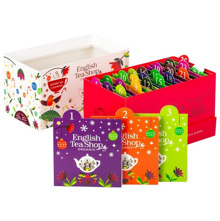 KALENDARZ ADWENTOWY (HERBATY I HERBATKI) BIO (25 x 1,78 g) 44,5 g