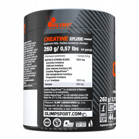 OLIMP CREATINE XPLODE POWDER 260G GRAPEFRUIT