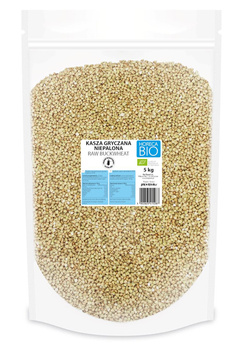 KASZA GRYCZANA NIEPALONA BEZGLUTENOWA BIO 5 kg - HORECA (BIO PLANET)