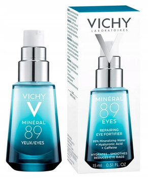 Vichy Minéral 89 strengthening and filling hyaluronic eye area booster 15ml