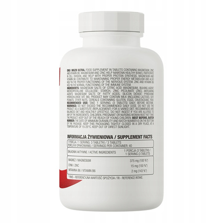 Ostrovit MgZB Ultra supplement 148 g 120 tablets