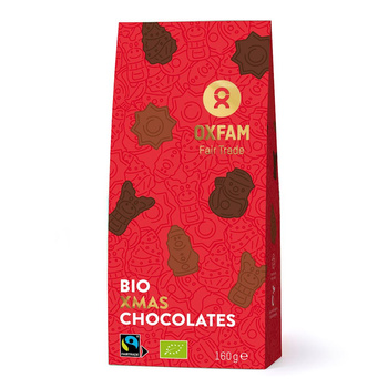 PRALINY CZEKOLADOWE - MIX ŚWIĄTECZNY FAIR TRADE BIO 160 g - OXFAM