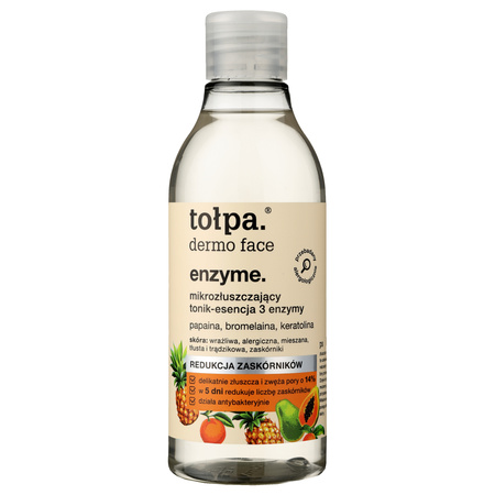 Tołpa dermo face sebio Mikrozłuszczający tonik-esencja 3 enzymy 200 ml