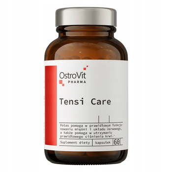 Tensi Care 60 caps L-Arginine POTASSIUM Chromium Folic acid VITAMIN C