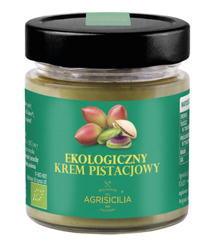 KREM PISTACJOWY 40 % BIO 200 g - AGRISICILIA