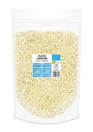 PŁATKI OWSIANE BIO 3 kg - HORECA (BIO PLANET)