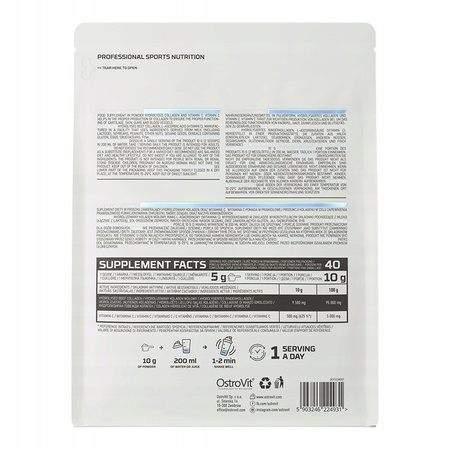 OSTROVIT COLLAGEN + VITAMIN C 400 G JOINTS