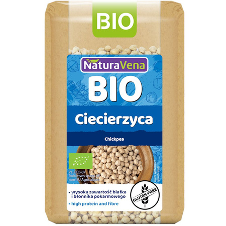 CIECIERZYCA BEZGLUTENOWA BIO 400 g - NATURAVENA