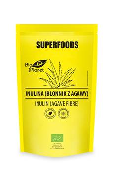 INULINA (BŁONNIK Z AGAWY) BIO 250 g - BIO PLANET SUPERFOODS