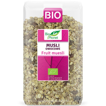 MUSLI OWOCOWE BIO 600 g - BIO PLANET