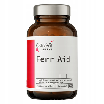 Vitamin pills OstroVit Ferr Aid iron 60 pcs