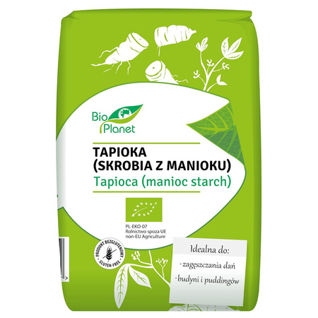 TAPIOKA (SKROBIA Z MANIOKU) BEZGLUTENOWA BIO 400 g - BIO PLANET