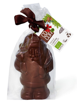 MIKOŁAJ Z CIEMNEJ CZEKOLADY BEZGLUTENOWY BIO 75 g - COCOA
