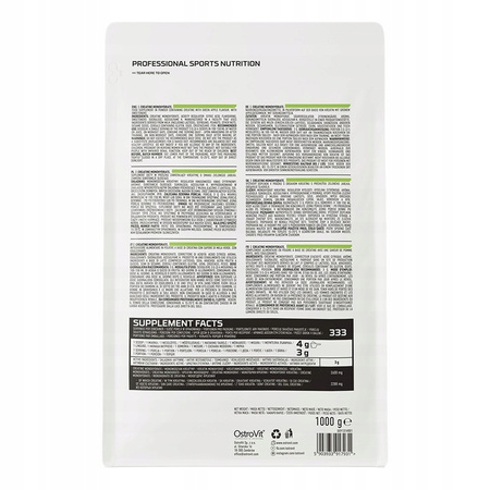OstroVit Creatine Monohydrate 1000 g green apple