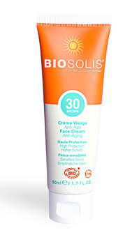 KREM PRZECIWSŁONECZNY DO TWARZY PRZECIWZMARSZCZKOWY SPF 30 50ml BIOSOLIS