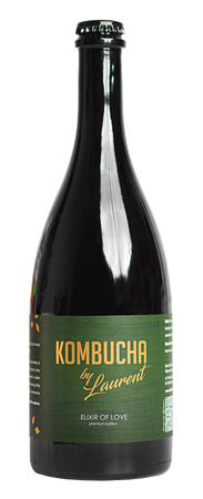KOMBUCHA FERMENTOWANA NA BUKU O SMAKU CZEKOLADOWYM BIO 750 ml 