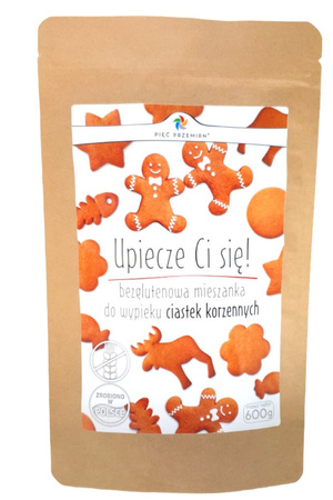 MIESZANKA DO WYPIEKU CIASTEK KORZENNYCH BEZGLUTENOWA 600 g - PIĘĆ PRZEMIAN (PRODUKT SEZONOWY)