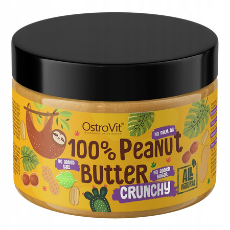 Peanut Butter OstroVit 100% Peanut Butter Peanut Cream 500 g