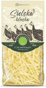 MAKARON (Z JAJ PERLICZYCH) KRAJANKA BIO 250 g - BARTOLINI (SIELSKA KLUSKA)