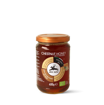 MIÓD KASZTANOWY BIO 400 g - ALCE NERO