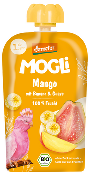 MUS BANAN - GUAWA - MANGO BEZ DODATKU CUKRÓW OD 1 ROKU DEMETER BIO 100 g