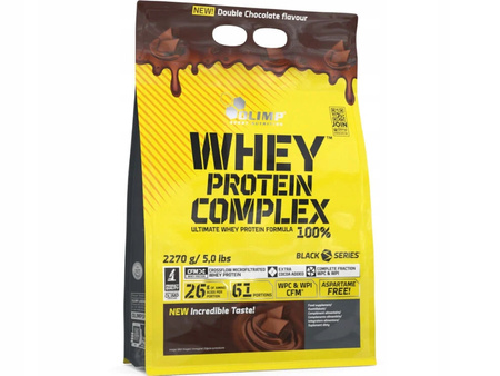 Olimp Whey Protein Complex - Double chocolate flavour 2270g