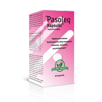 SUPLEMENT DIETY OCZYSZCZANIE 60 KAPSUŁEK - PASOLEQ