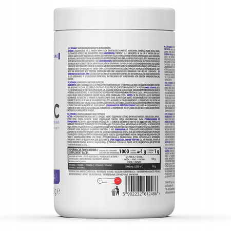 Diet supplement OstroVit Vitamin C powder 1000 g 1 pcs